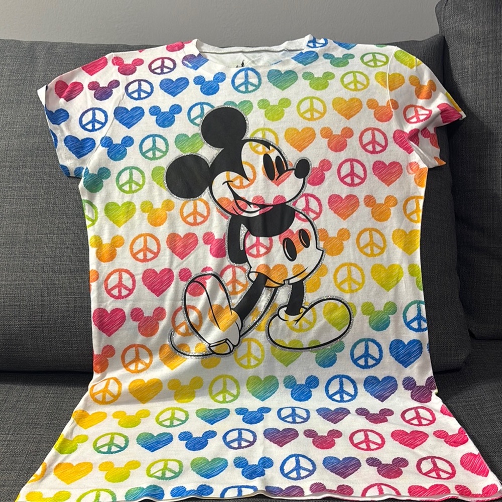 Disney Parks Multicolor Graphic Tee
